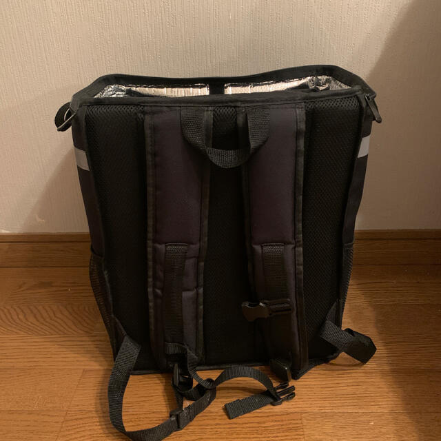 Uber 配達員バッグ　ノーロゴ　ウバック メンズのバッグ(バッグパック/リュック)の商品写真