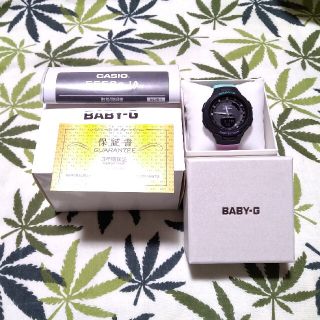 ベビージー(Baby-G)の残有保証書付☆Bluetooth CASIO Baby-G bsa-b100mt(腕時計)