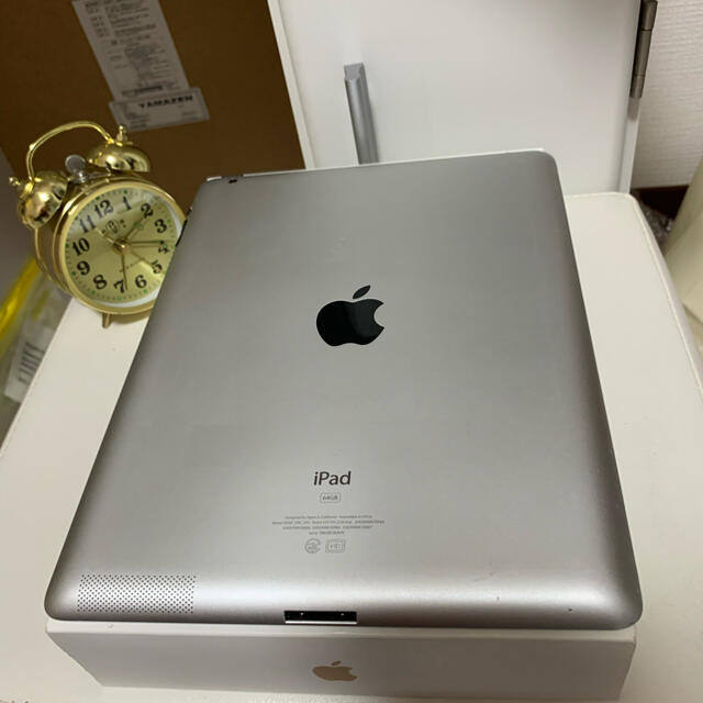 iPad(アイパッド)の完動品　iPad2 大容量64GB  WiFiモデル　アイパッド　第2世代 スマホ/家電/カメラのPC/タブレット(タブレット)の商品写真