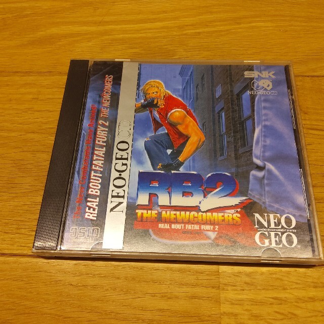 Real bout fatal fury 2 neogeo CD 外国版 エンタメ/ホビーのゲームソフト/ゲーム機本体(家庭用ゲームソフト)の商品写真