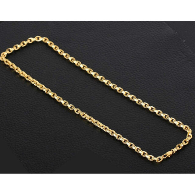 Chrome Hearts - 梵字彫 22k仕上げ ゴールド ペーパーチェーン Chrome Hearts - 梵字彫 22k仕上げ ゴールド ペーパーチェーン