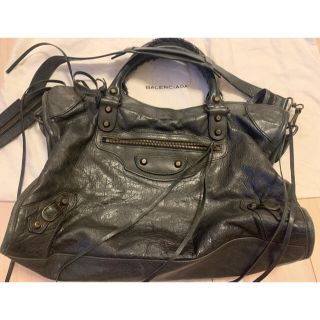 バレンシアガバッグ(BALENCIAGA BAG)のバレンシアガ　バッグ　シティ　黒(ハンドバッグ)