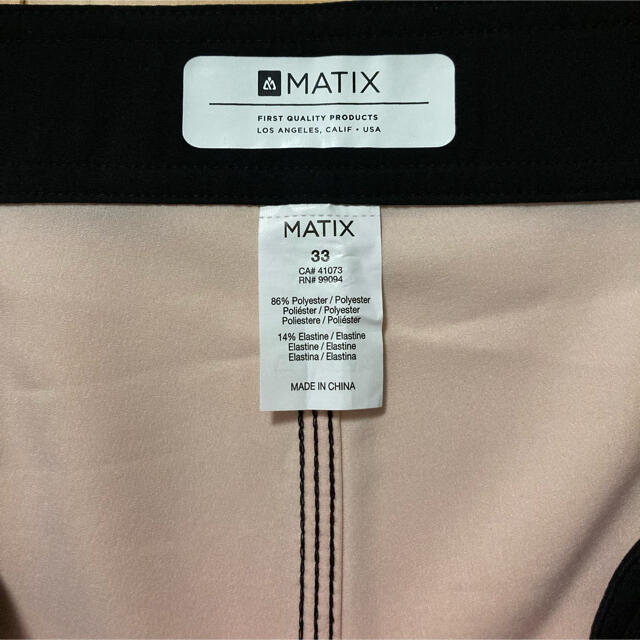 Matix(マティックス)のMATIX 水着　33インチ 未使用 メンズの水着/浴衣(水着)の商品写真