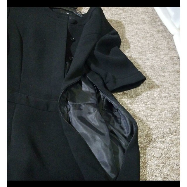 ベルメゾン(ベルメゾン)のブラックフォーマルスーツ レディースのフォーマル/ドレス(礼服/喪服)の商品写真