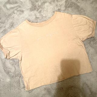 ウィゴー(WEGO)のWEGO ベージュTシャツ(Tシャツ(半袖/袖なし))
