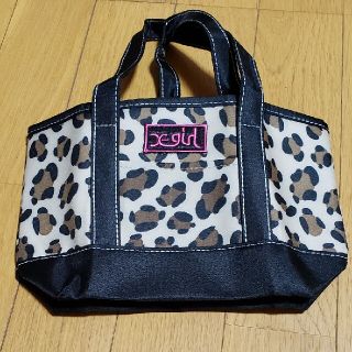 エックスガール(X-girl)の□在庫処分□ 非売品 X-girl  ムック本付録  ヒョウ柄トートバッグ(トートバッグ)