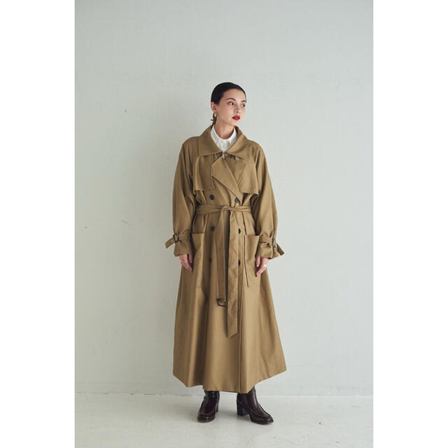 新品未使用　SHEER DRESS TRENCH COAT