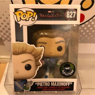 マーベル(MARVEL)のセール激レアFUNKO POP!  ワンダビジョン　ピエトロ　クイックシルバー(アメコミ)