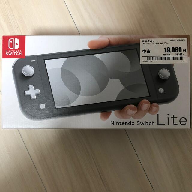 Nintendo Switch - 【GEO中古A品/未使用】NINTNUDO SWITCH Lite グレー