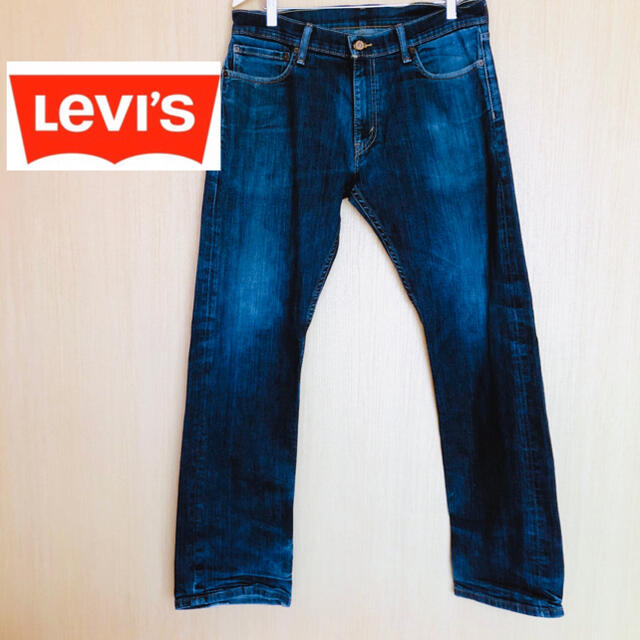 リーバイス　Levi's514 デニムパンツ　コットン　紺　US