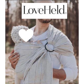 新品未開封⭐︎個人輸入⭐︎LoveHeld リネン100% リングスリング(スリング)