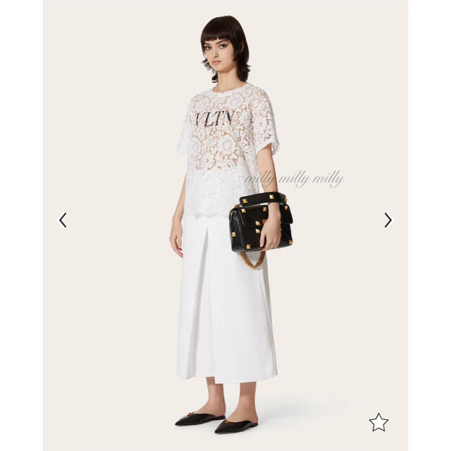 ご成約済みです【VALENTINO】2021人気完売VLTNレーストップス