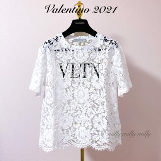 ご成約済みです【VALENTINO】2021人気完売VLTNレーストップス