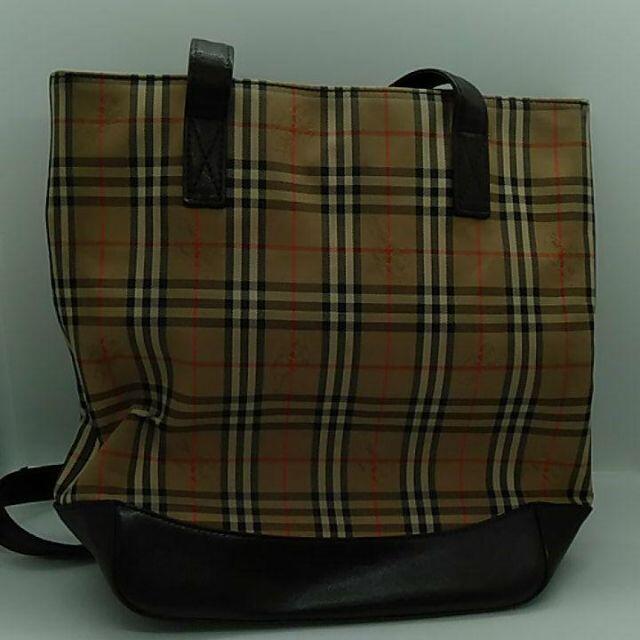 BURBERRY - 【バーバリー】正規品 美品 ノバチェック トートバックの