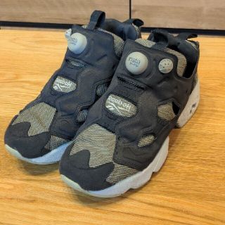 リーボック(Reebok)のINSTA PUMP FURY TECH BLACK/STEEL(スニーカー)