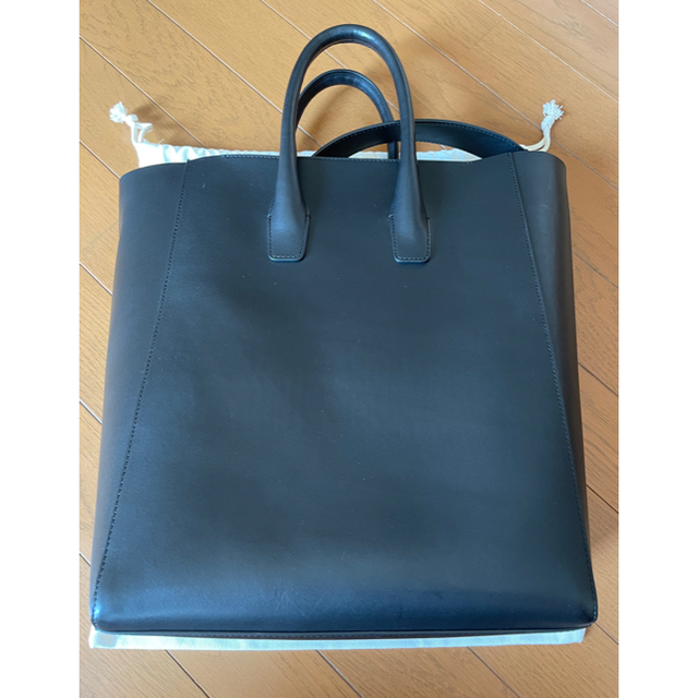 MANSUR GAVRIEL(マンサーガブリエル)のMANSUR GAVRIEL ロゴ NEW NS トートバッグ  ブラック　 レディースのバッグ(トートバッグ)の商品写真