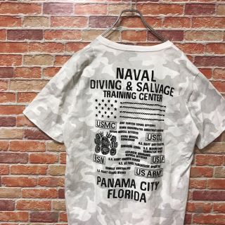 アヴィレックス(AVIREX)の【激レア】アヴィレックス　AVIREX 半袖Tシャツ 刺繍　ビッグサイズ　2XL(Tシャツ/カットソー(半袖/袖なし))