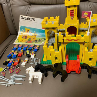 レゴ(Lego)のLEGO 375 / 6075 黄色い城(知育玩具)
