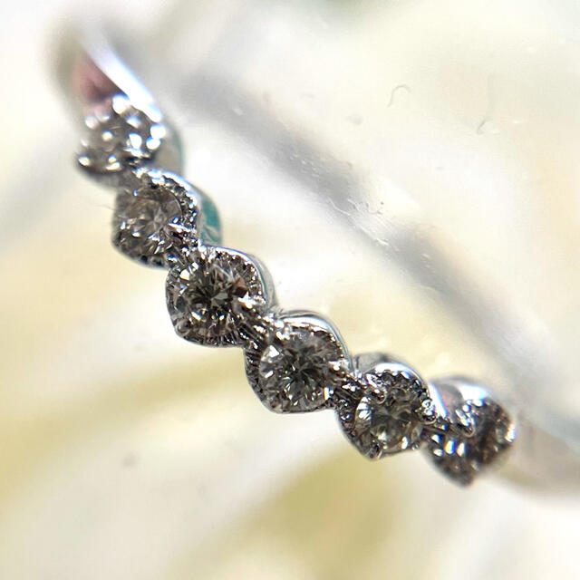 たま様✴︎K18WG ダイヤモンドリング 0.10ct アクセサリー ...