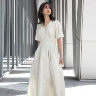 TEANY ワンピース　eriコラボ　美品(ロングワンピース/マキシワンピース)