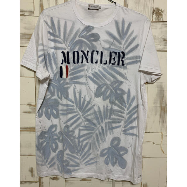 MONCLER モンクレール　メンズTシャツ　白色