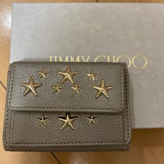 ジミーチュウ(JIMMY CHOO)のJIMMY CHOO ジミーチュウ  三つ折り財布　シルバー(財布)