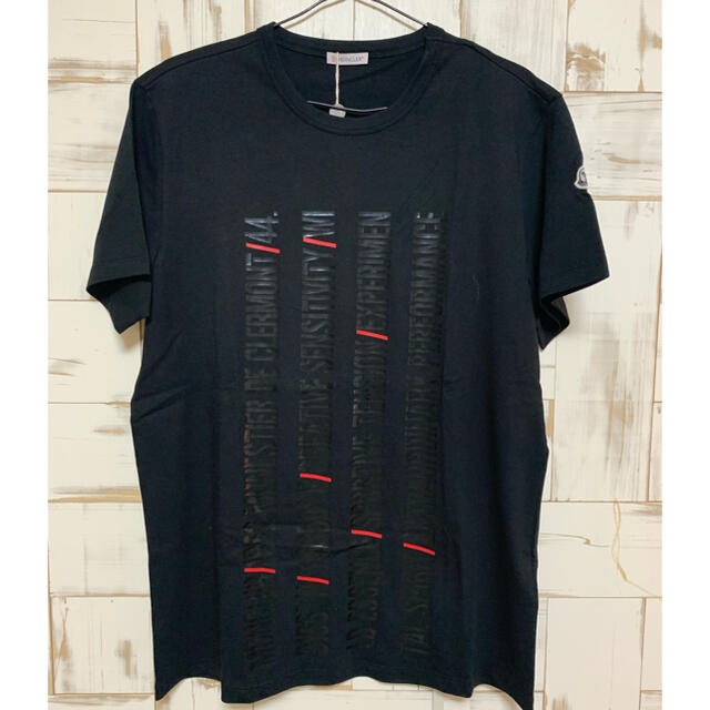 MONCLER(モンクレール)のMONCLER モンクレール Tシャツ　黒 メンズのトップス(Tシャツ/カットソー(半袖/袖なし))の商品写真