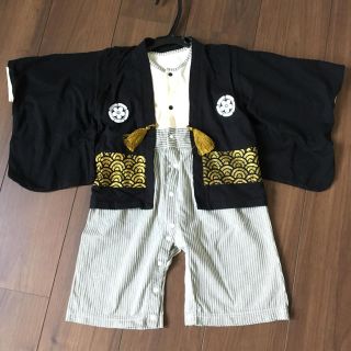 ベルメゾン(ベルメゾン)の90㎝男児☆ 袴風カバーオール(和服/着物)