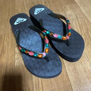 ロキシー(Roxy)のROXY厚底ビーチサンダル(ビーチサンダル)