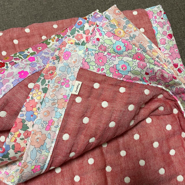 010*ガーゼケット♡ハンドメイド リバティ ベッツィ ハンカチ fuwara