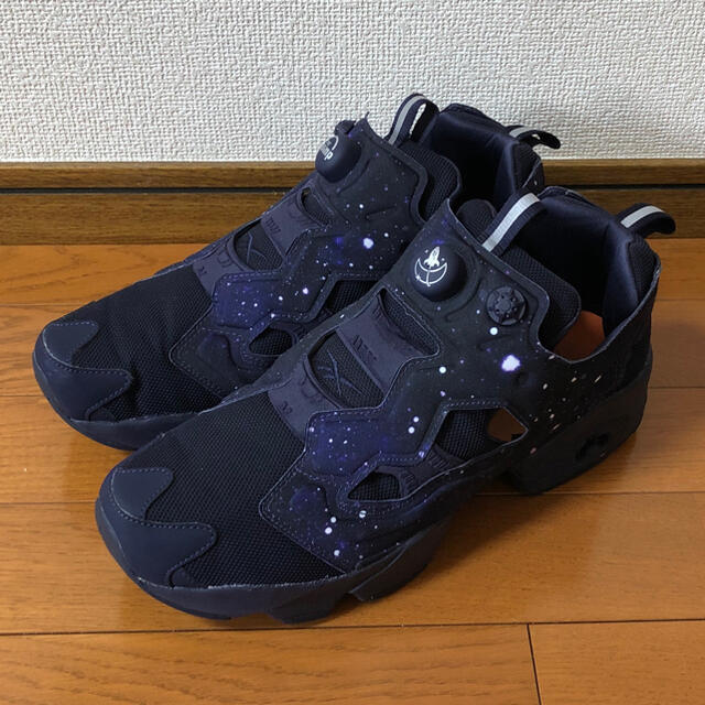 良品 REEBOK PUMP FURY OG 29cm 宇宙柄 ネイビー 紺