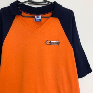 チャンピオン(Champion)のChampion big Tシャツ チャンピオン オーバーサイズ オレンジ(Tシャツ/カットソー(半袖/袖なし))