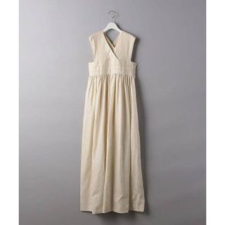 ハイク(HYKE)のhyke リネンマキシワンピース　linen maxi dress(ロングワンピース/マキシワンピース)