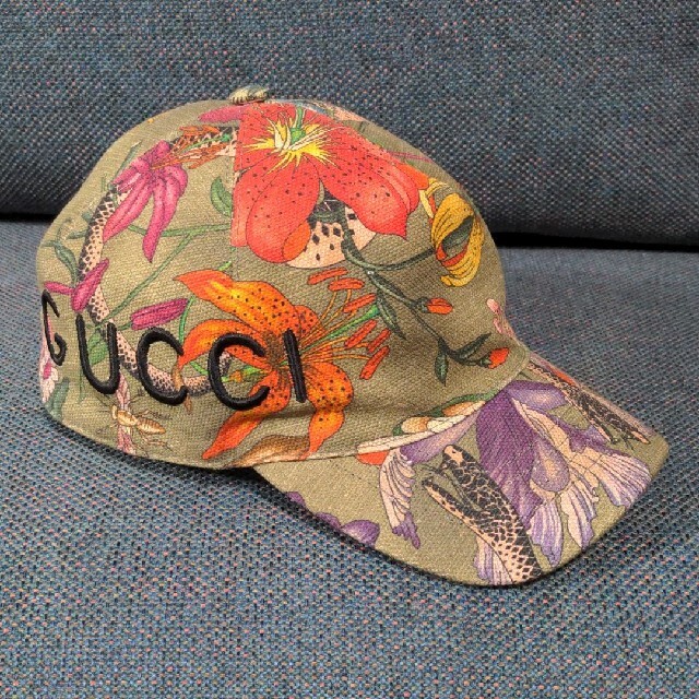 Gucci(グッチ)のこなこ様☆レア☆GUCCI キャップ フローラ XL メンズの帽子(キャップ)の商品写真