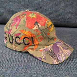 グッチ(Gucci)のこなこ様☆レア☆GUCCI キャップ フローラ XL(キャップ)