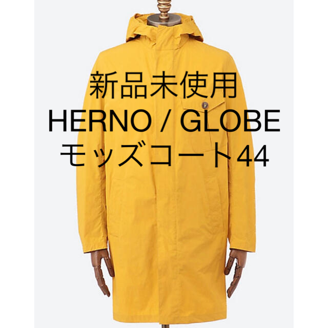新品未使用 HERNO / GLOBE ナイロン モッズコート44 | フリマアプリ ラクマ