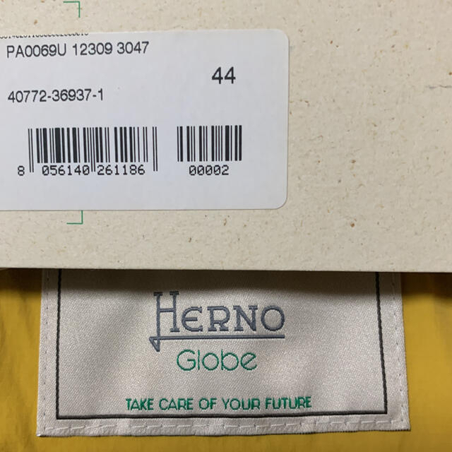 新品未使用 HERNO / GLOBE ナイロン モッズコート44