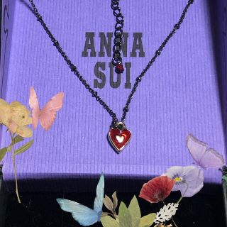 アナスイ(ANNA SUI)のANNA SUI  ハートネックレス(ネックレス)