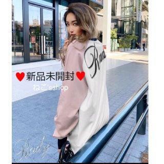 Rady - 【新品未開封】Rady 大人気希少♡バックロゴロングTシャツ(ユニ ...