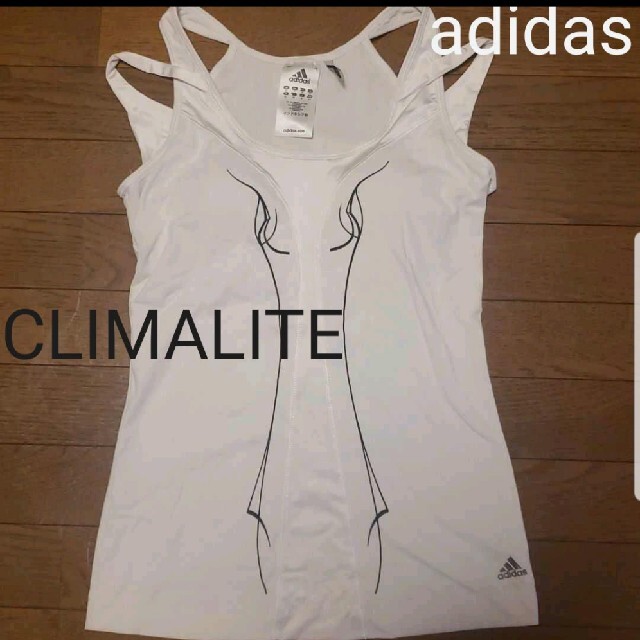 adidas(アディダス)のアディダスパフォーマンス Adidas CLIMALITE タンクトップ　パッド レディースのトップス(タンクトップ)の商品写真