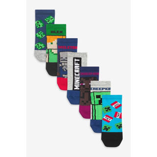 ネクスト(NEXT)の新品❣️ネクスト　マイクラクラフト靴下セット　19-22m(靴下/タイツ)