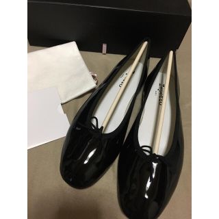 レペット(repetto)のrepetto(レペット)CENDRILLON Haute 39.5 黒 新品　(バレエシューズ)