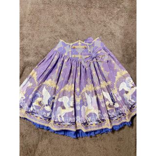 アンジェリックプリティー(Angelic Pretty)のCrystal Dream Carnivalスカート(ひざ丈スカート)