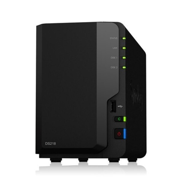 Synology NASキット DS218  スマホ/家電/カメラのPC/タブレット(PC周辺機器)の商品写真