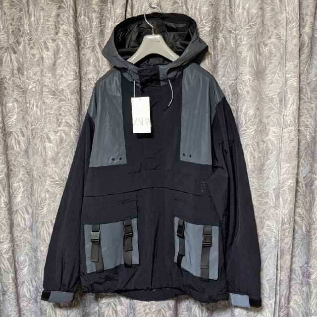 完売品●即購入●ZARA●フェイクレザーパフジャケット●M