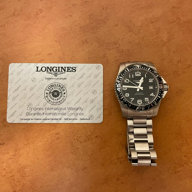 [ジャンク品]機械式時計ロンジンLongines hydroconquest