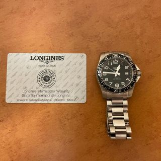 ロンジン(LONGINES)の[ジャンク品]機械式時計ロンジンLongines hydroconquest(腕時計(アナログ))