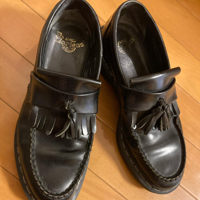 Dr.Martens - Dr. Martens ADRIAN ホワイトステッチ ローファーの通販