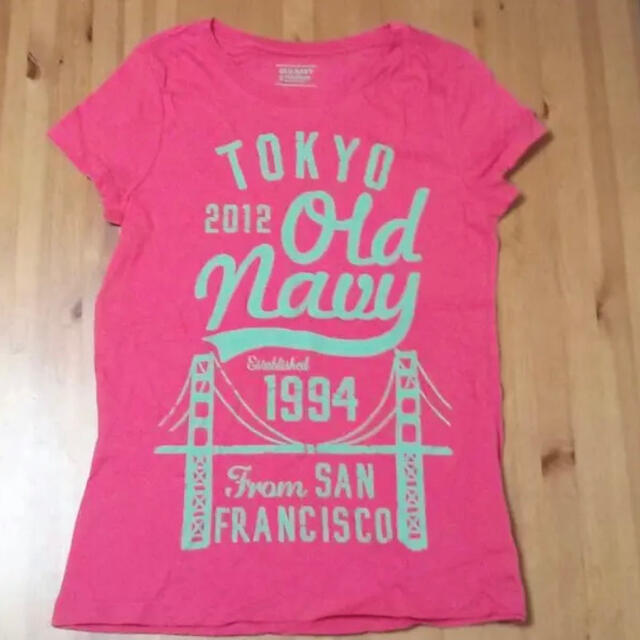 Old Navy(オールドネイビー)の非売品　オールドネイビー　Tシャツ　OLDNAVY お台場限定品 レディースのトップス(Tシャツ(半袖/袖なし))の商品写真