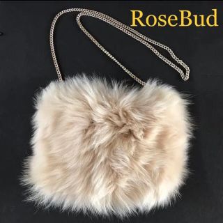 ローズバッド(ROSE BUD)のリアルファー ショルダーバッグ RoseBud(ショルダーバッグ)